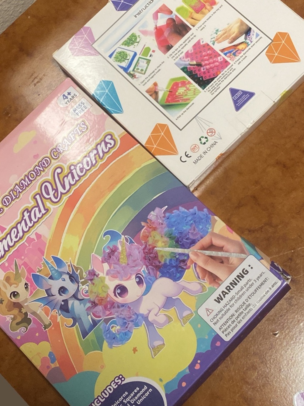 Elemental Unicorns Diamond Crafts Kit - Multicolor